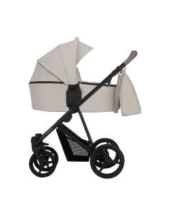 Детская универсальная коляска Flavio Pro 2 в 1 черная рама Bebetto