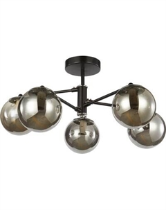 Потолочный светильник Mirastyle WX-70280/5 BK+CR