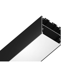Профиль для светодиодной ленты Ambrella Profile System GP3100BK Алюминиевый