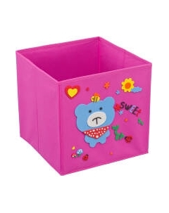 Коробка для хранения Мишка с пчелкой 300x300x300 / UC-121 Handy home