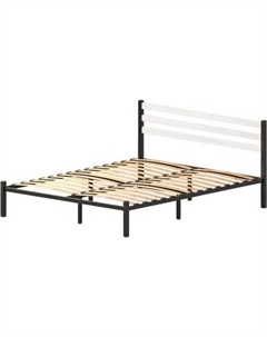 Двуспальная кровать Домаклево Сталь 160x200