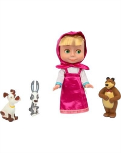 Кукла с аксессуарами Карапуз Маша и Медведь маша / 83033AN23