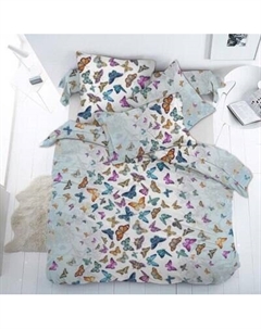 Простыня Реноме 1.5сп Премиум Бабочки 13091-1