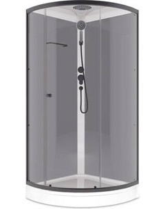 Душевая кабина Domani-Spa Simple 100x100 / DS01Sm110LGrCl00.Gt-V1.2-Black Domani-spa