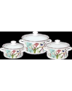 Набор кастрюль КМЗ Шафран-1-Экстра Кмз