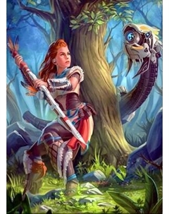 Картина по номерам Молли Хорайзен 40x50 / FHR0428 Molli