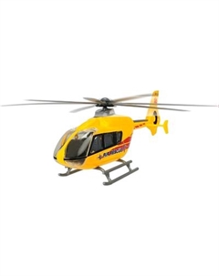 Вертолет игрушечный Dickie EC 135 Die-cast с крутящимися лопастями / 3714006