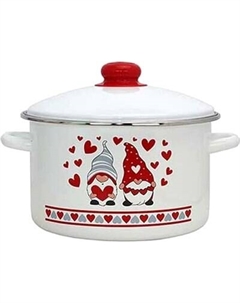 Кастрюля Эмаль Гномы 01-Б1614/4