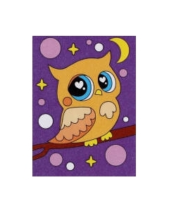 Картина по номерам Школа талантов Совушка на ветке / 9071316