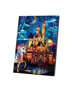 Картина по номерам Школа талантов Замок с единорогом / 10524525