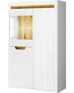 Шкаф с витриной Anrex Torino 1V2D P