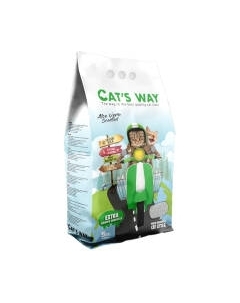 Наполнитель для туалета Cat's Way Aloe Vera / CTSWY-005-1 Cat's way