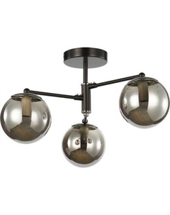 Потолочный светильник Mirastyle WX-70280/3 BK+CR