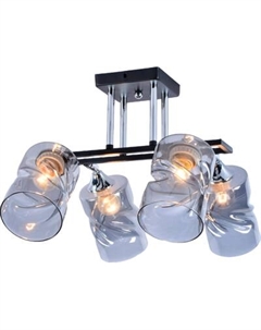 Спот Mirastyle MH-1236C/4 BK+CR