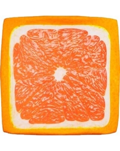 Подушка на стул MATEX Frutis Cuadro Line. Грейпфрут / 30-881 Matex