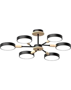 Люстра LED4U L3218-740 BK Led4u