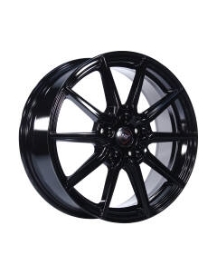 Литой диск R-03 16x6.5" 5x114.3мм DIA 66.1мм ET 47мм Black Nz