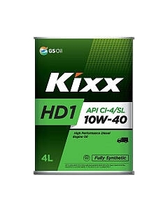 Моторное масло Fully Synthetic HD1 10W40 / L206144TE1 Kixx