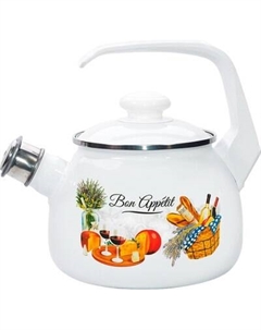Чайник со свистком Лысьвенские эмали Пикник 2711АП/4