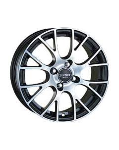 Литой диск GT 15x6" 4x100мм DIA 60.1мм ET 50мм Алмаз матовый Proma