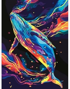 Картина по номерам Три совы Синий кит / КК3040_57372