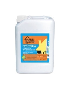 Грунтовка Haus Master Глубокого проникновения Haus master