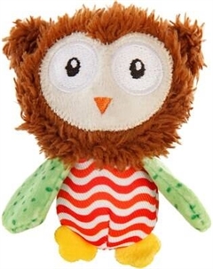Игрушка для кошек ZooZooZoo Испуганная Сова 39051/ZZ Zoozoozoo