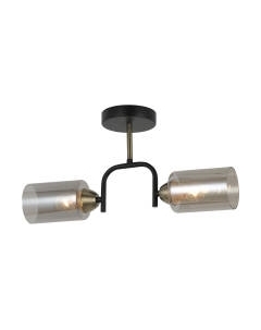 Потолочный светильник Mirastyle MD-8140/2 BK+ABR