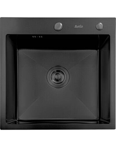 Мойка кухонная Astir PVD Black 50x50B