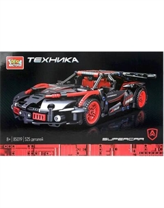 Конструктор инерционный Город мастеров Суперкар / 85019-ZH