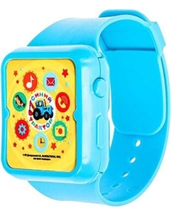 Развивающая игрушка Музыкальные часы Синий Трактор / HT1379-R1-WOD Умка