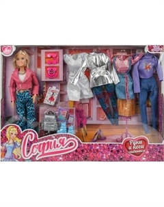 Кукла с аксессуарами Карапуз София / 66001-DRESS21-S-BB