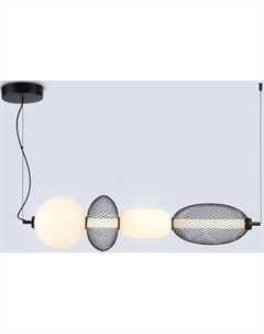 Потолочный светильник Ambrella LH11010 BK/FR