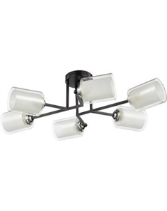 Потолочный светильник Mirastyle WX-70207/6 BK+CR