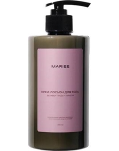 Крем для тела Mariee Ветивер+роза+пачули
