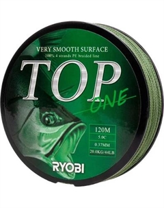 Леска плетеная Ryobi TOP PE4X-120M 5.0/d-0.370мм