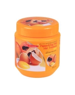 Маска для волос Carebeau Восстанавливающая с папайей и яичным желтком