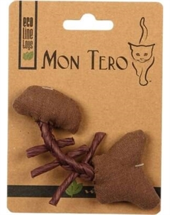 Игрушка для кошек Mon Tero Eco Рыбья кость с кошачьей мятой / 51461 Mon tero