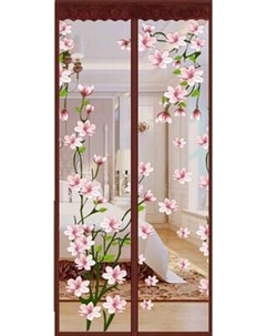 Москитная сетка на дверь Сакура CF84-40 Мультидом