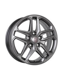 Литой диск NZ R-04 16x6.5" 5x112мм DIA 57.1мм ET 42мм Graphite Nz