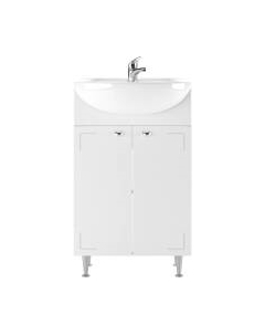 Тумба под умывальник Айсберг Уют 55 Классик без ящика