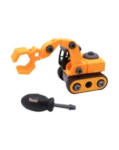 Игрушка-конструктор Funky Toys Экскаватор с отверткой / FT0398148 Funky toys