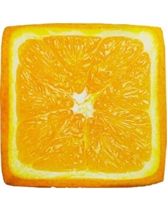 Подушка на стул MATEX Frutis Cuadro Line. Апельсин / 30-867 Matex