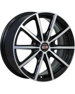 Литой диск Alcasta M61 17x7" 5x108мм DIA 65.1мм ET 43мм BKF