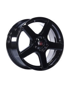 Литой диск Alcasta M62 15x6" 4x100мм DIA 60.1мм ET 40мм Black