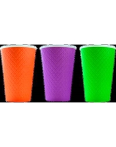 Набор бумажных стаканов Паксервис 400мл / EM90-530