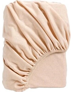 Простыня Ночь нежна Бежевый Кулирка 160x200x20