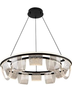 Люстра LED4U L7706-800 BK Led4u