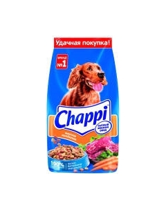 Сухой корм для собак Мясное изобилие с овощами и травами Chappi