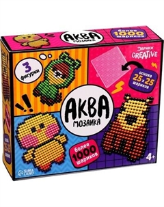 Развивающая игра Эврики Аквамозаика. Зверята / 10417632